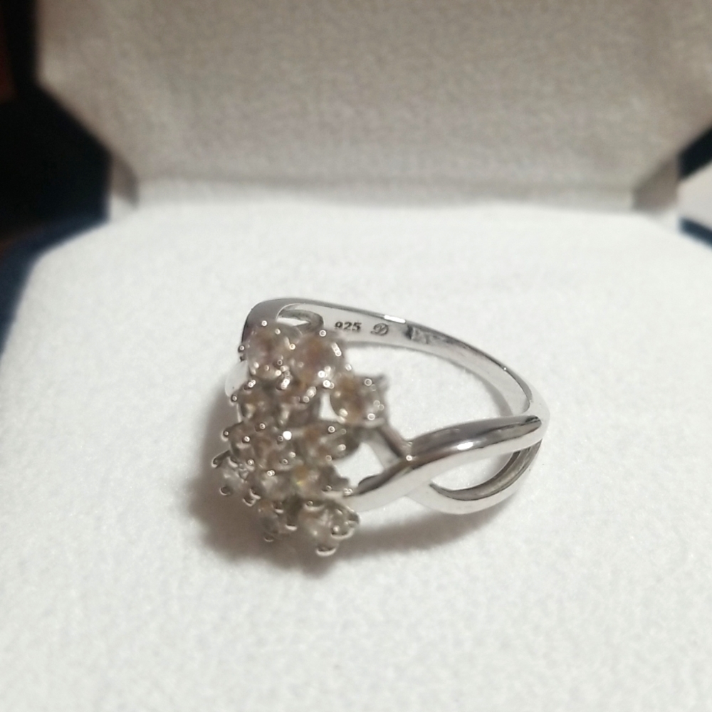 Sterling Silver Flower Ring